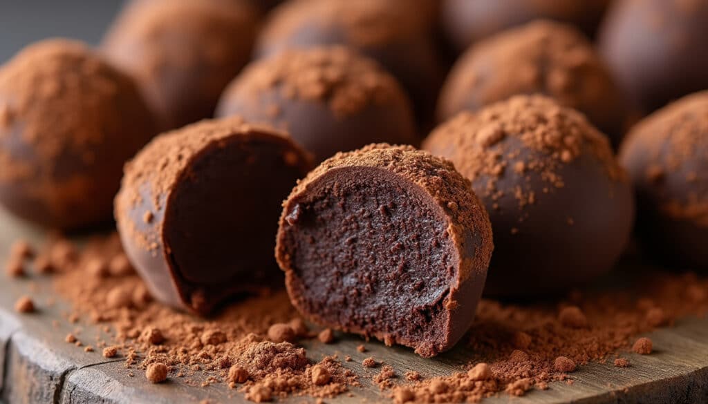 découvrez comment la poudre de cacao non sucrée sublime vos truffes au chocolat maison en les enrobant parfaitement pour un goût intense et authentique.
