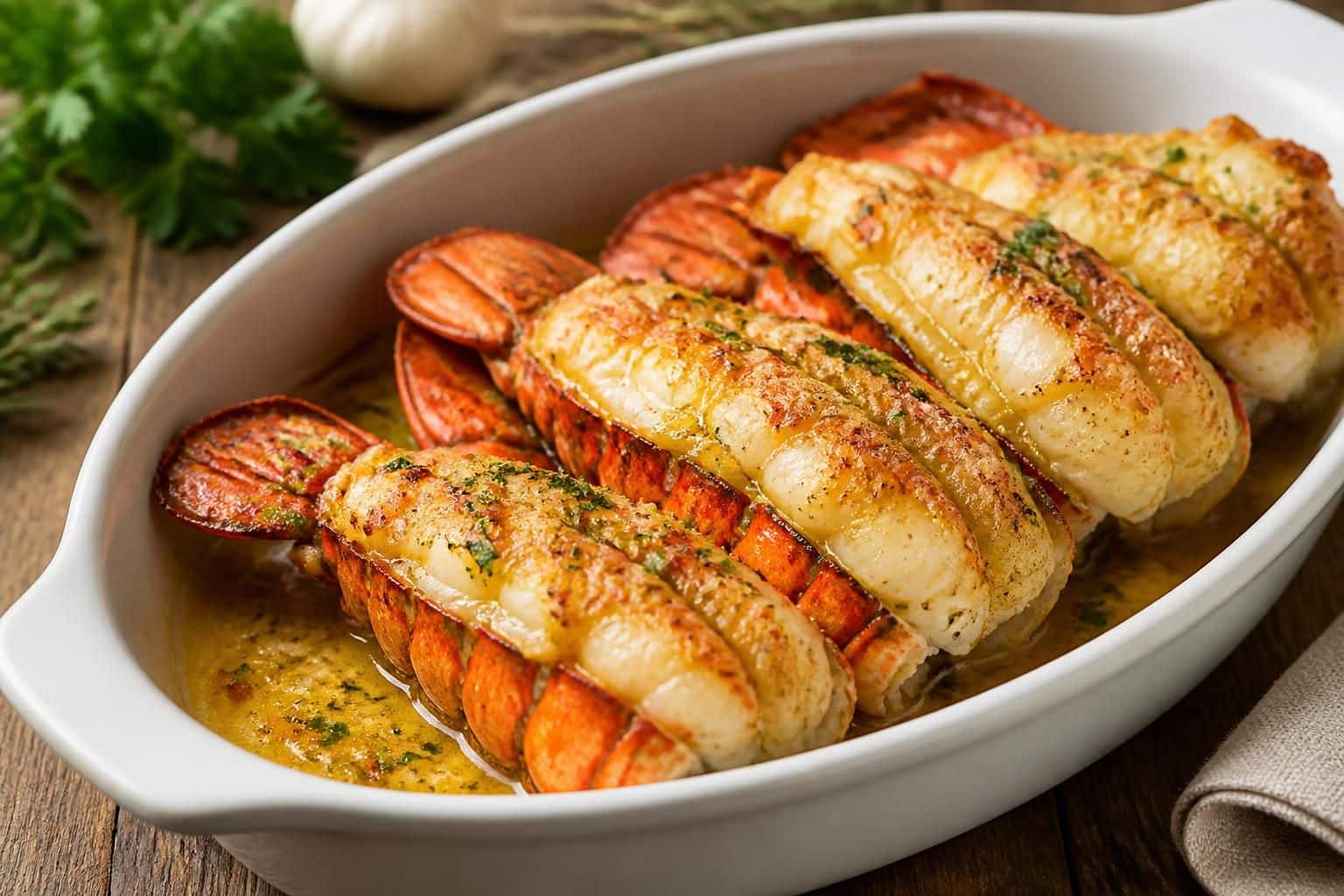 découvrez comment sublimer vos queues de langoustes surgelées avec une recette simple et savoureuse : le beurre à l'ail rôti au four pour des saveurs délicates et gourmandes.