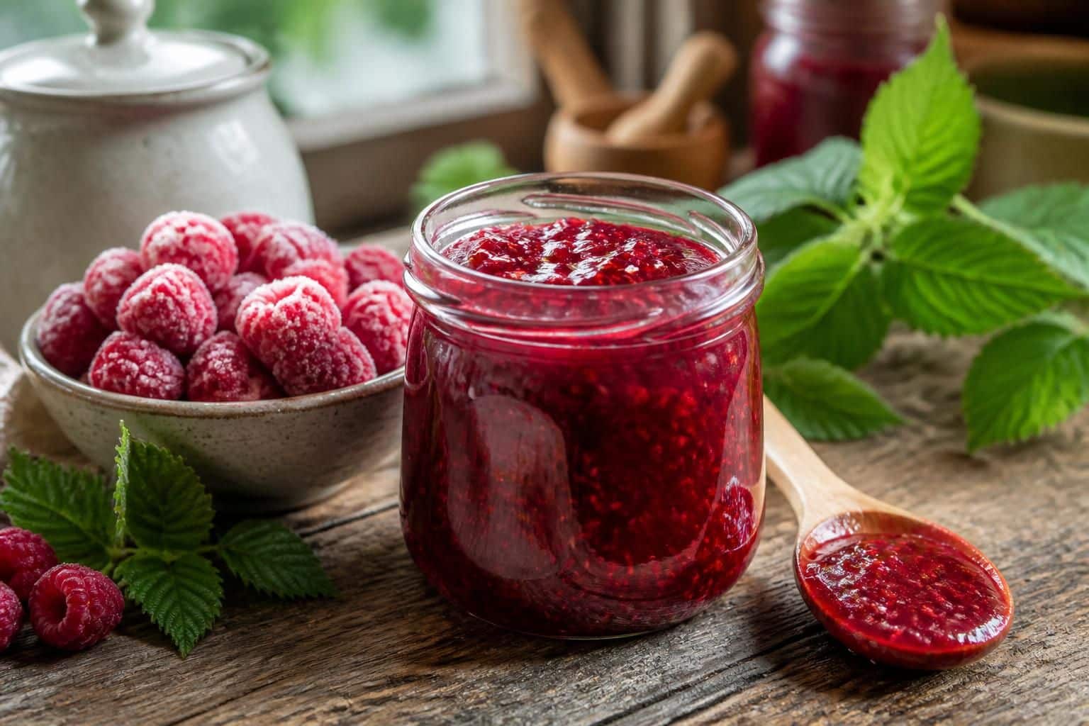 découvrez comment le sucre à confiture gélifie parfaitement votre recette de confiture de framboises surgelées pour un résultat gourmand et réussi à chaque fois.