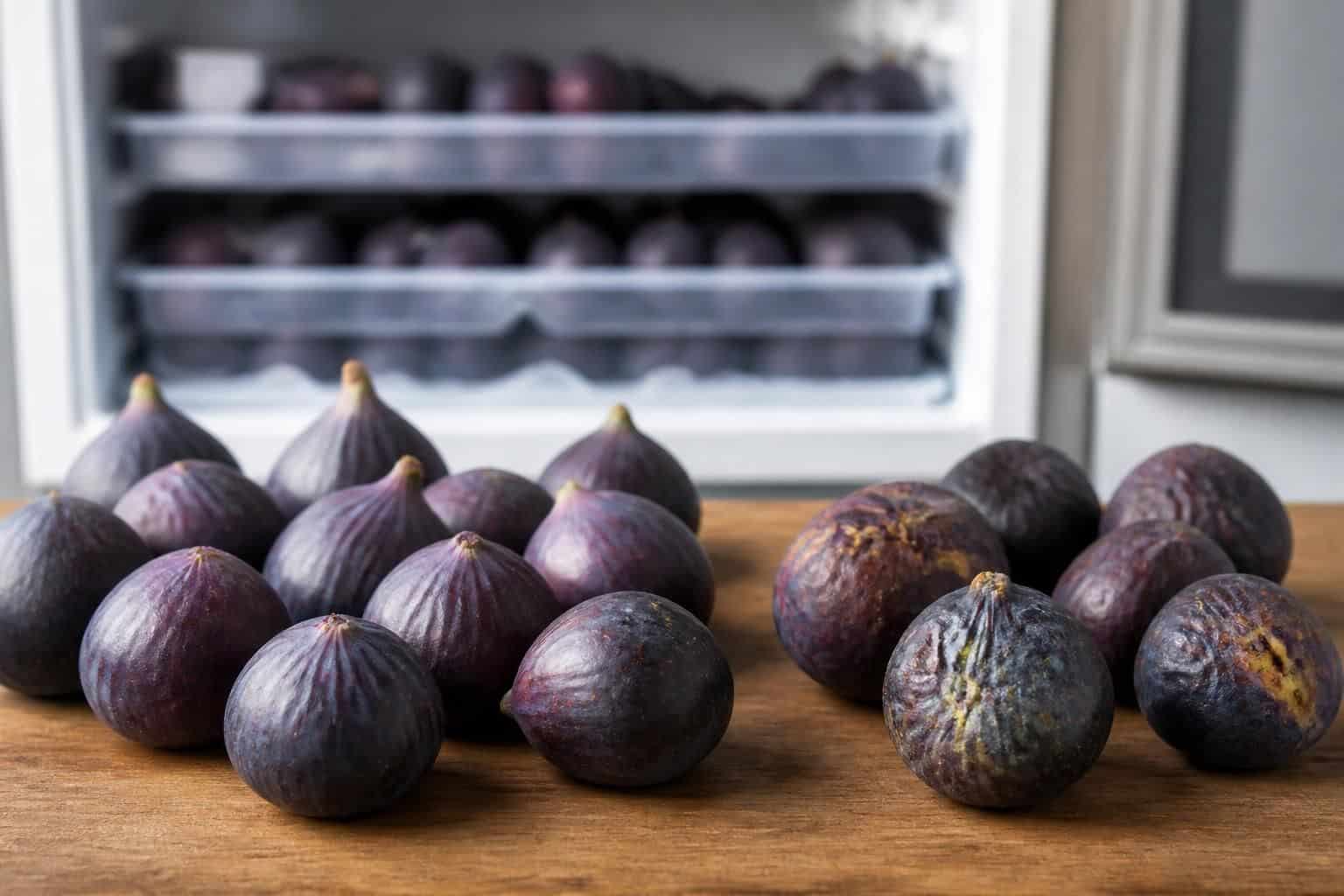 découvrez comment le tri des fruits sans défaut permet de déterminer si l'on peut congeler des figues fraîches tout en préservant leur qualité.