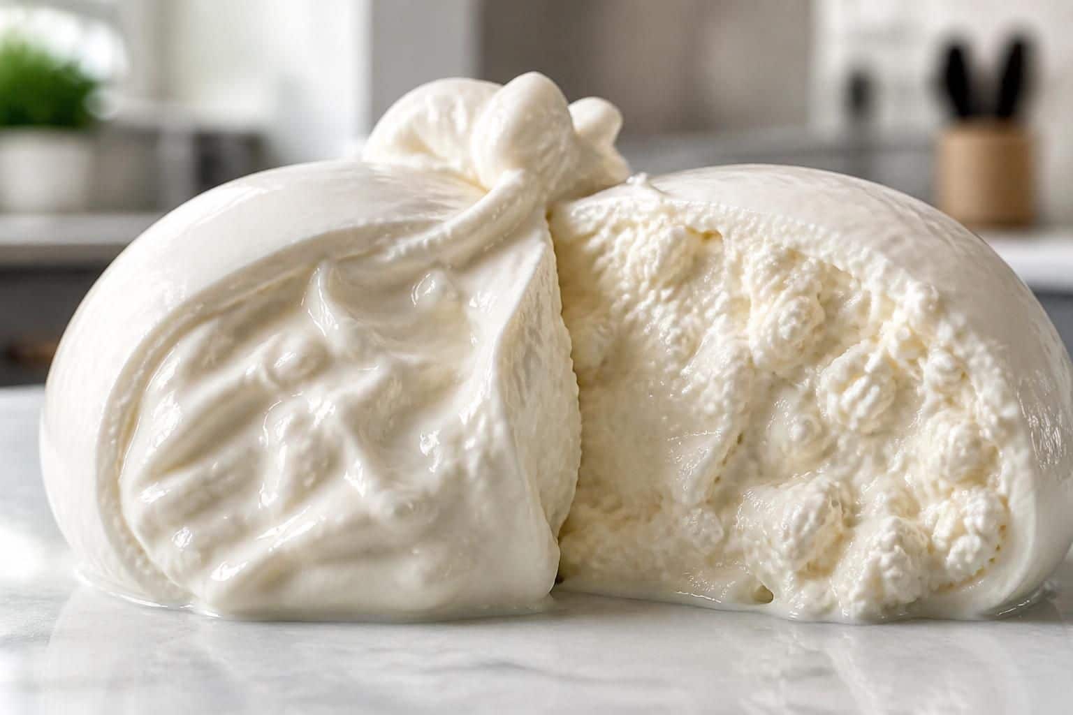 découvrez comment la perte de l'onctuosité de la stracciatella peut vous aider à savoir si vous pouvez congeler de la burrata sans altérer sa texture et son goût.