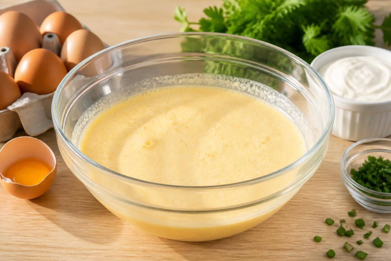 découvrez comment préparer de délicieuses mini quiches sans pâte grâce à un appareil simple à base d'œufs et de crème, parfait pour des recettes légères et savoureuses.