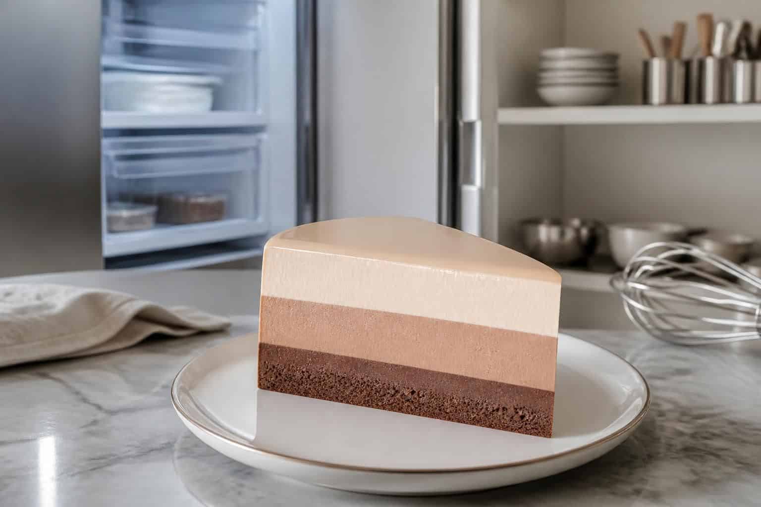 découvrez comment préparer un entremets bavarois léger et mousseux, un dessert idéal à réaliser à l'avance et à congeler pour plus de praticité.
