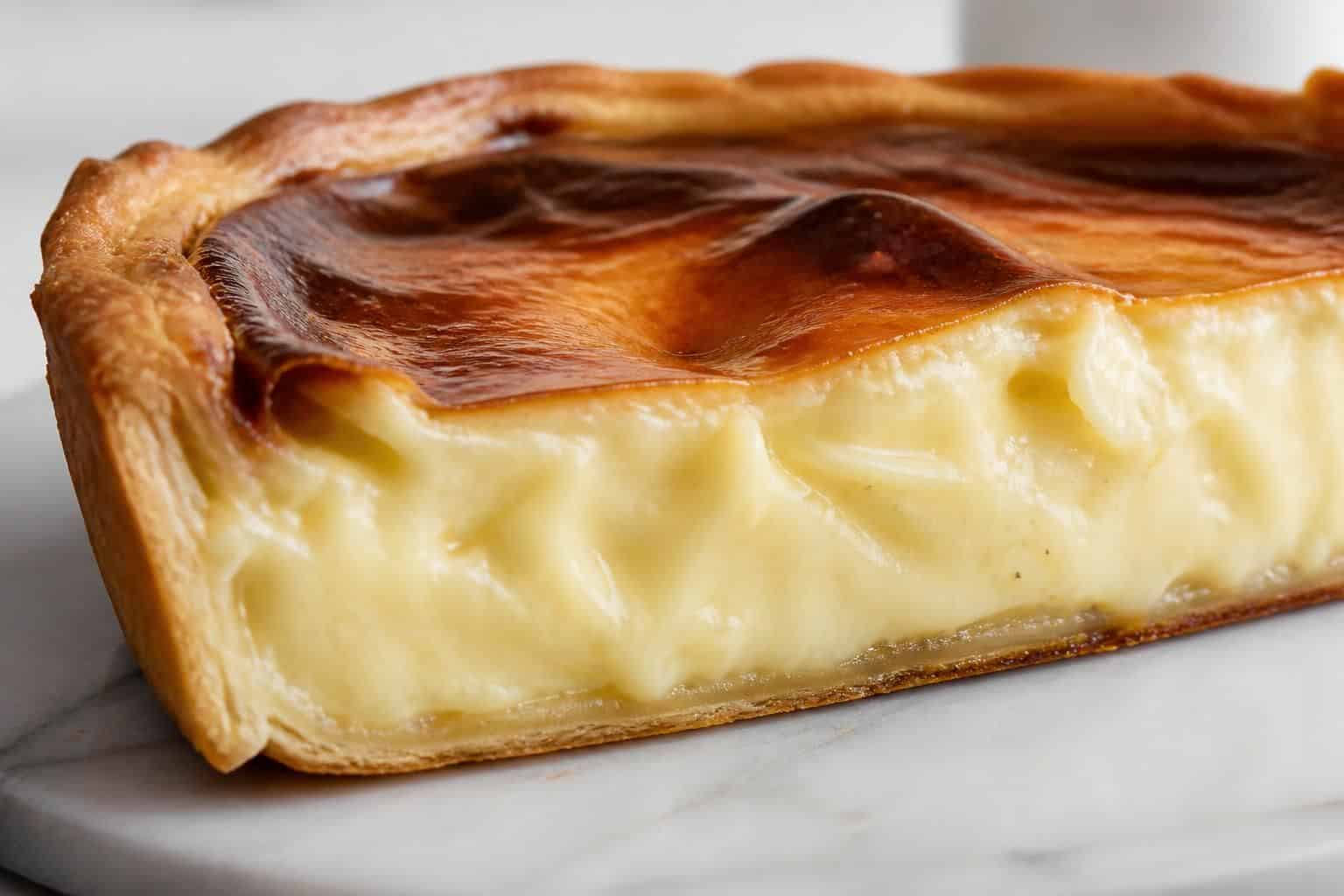 découvrez la recette du flan pâtissier de cyril lignac, garni d'une crème pâtissière riche en vanille, pour un dessert onctueux et savoureux.
