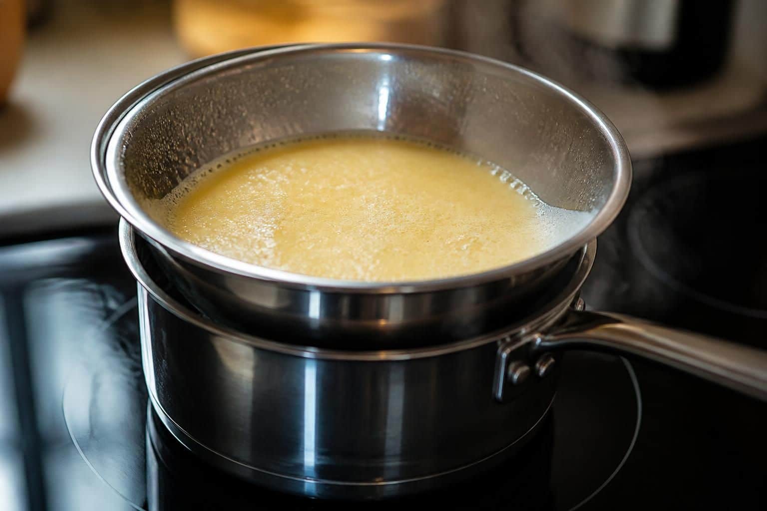 découvrez comment le bain-marie tiède permet de monter les œufs pour obtenir une génoise moelleuse et légère, parfaite pour toutes vos pâtisseries.