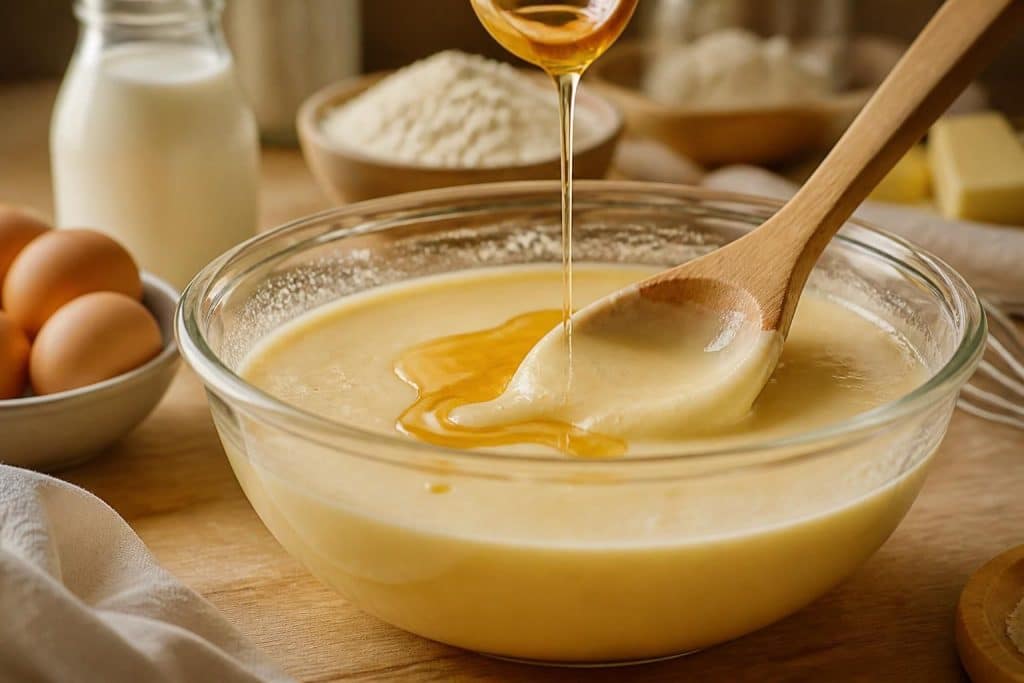 découvrez comment le beurre noisette sublime la pâte fluide de la recette de crêpe de cyril lignac, pour un goût riche et savoureux à chaque bouchée.