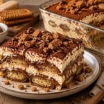 découvrez un tiramisu gourmand au nutella et aux spéculoos, où les biscuits cuillère imbibés de café apportent douceur et équilibre.