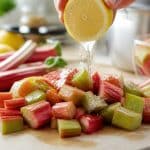 découvrez comment le jus de citron prévient l'oxydation dans vos recettes de confiture de rhubarbe pour préserver saveur et couleur.