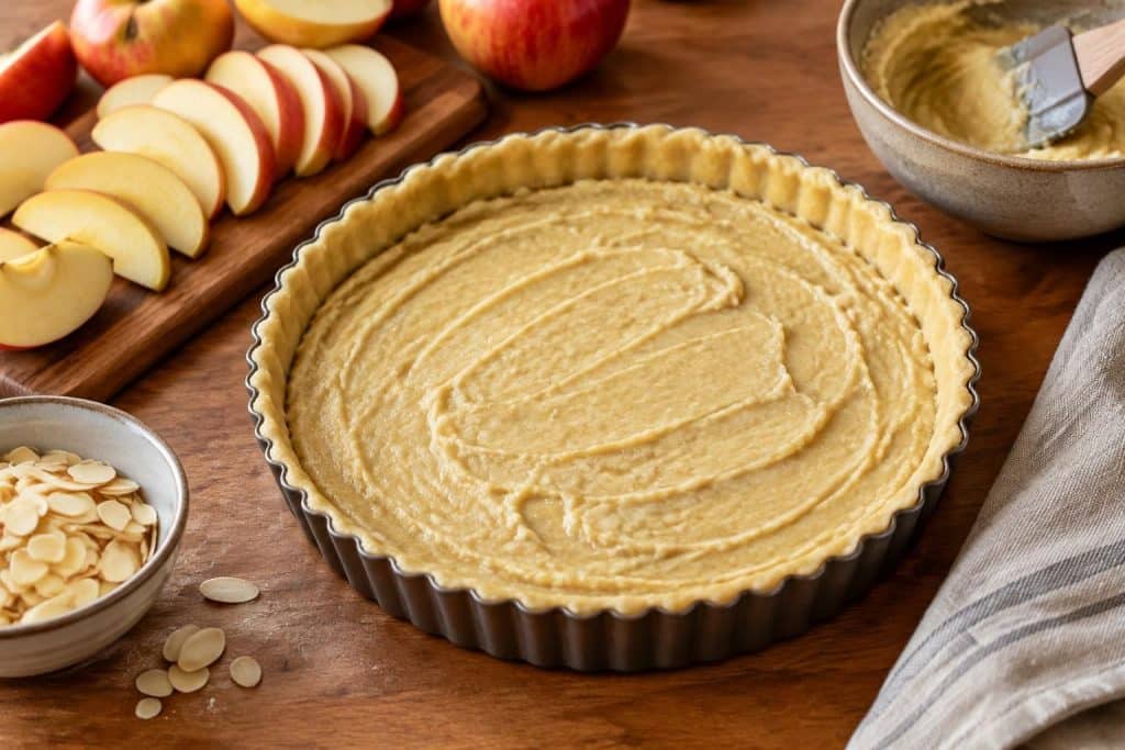 découvrez une recette de tarte aux pommes et à la crème d’amande, pour un dessert gourmand aux saveurs douces et fruitées.