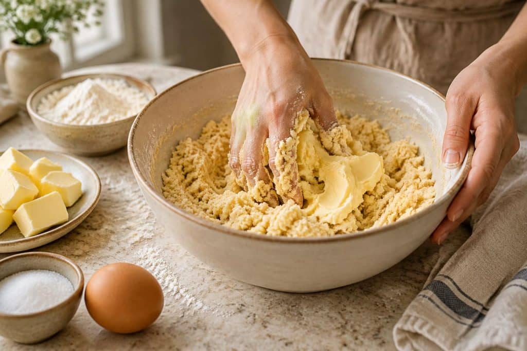 découvrez pourquoi le beurre pommade assouplit la pâte sablée sucrée et comment réussir une texture fondante, facile à travailler et délicieuse.