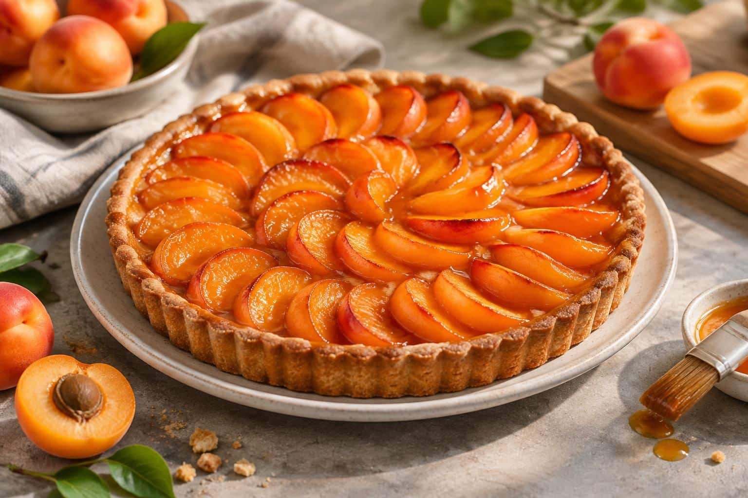 découvrez comment préparer un sirop de nappage à l’abricot pour faire briller votre tarte aux abricots frais et sublimer ses saveurs.