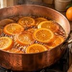 préparez des oranges confites maison grâce à un sirop de sucre bouillant qui les confit lentement. une recette rapide, simple et savoureuse.