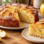 découvrez une recette facile de gâteau aux pommes, où les quartiers de pommes golden fondent dans une pâte moelleuse pour un dessert gourmand et réconfortant.